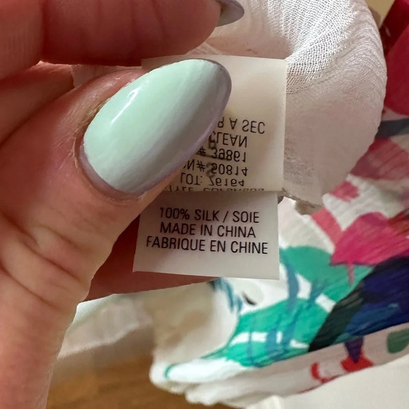 Elie Tahari Silk Floral Blouse Sz S - Picture 2 of 4